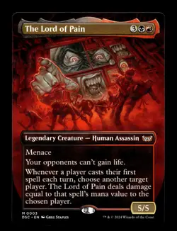 The Lord of Pain (Borderless) 3 M Commander: Duskmourn: House of Horror - Image 1