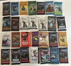 Magic the Gathering Booster 28Pack Mixed Lot - 2Collector/ 26Reg Boosters!!!! - Image 1