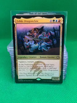 MTG Eshki Dragonclaw FOIL - TDM Tarkir: Dragonstorm - Image 1