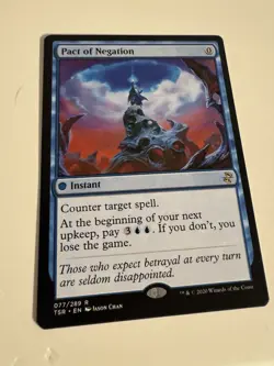 Magic The Gathering: Pact of Negation. Regular. NM. - Image 2