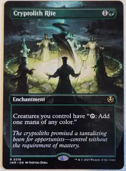 Cryptolith Rite (Borderless) Innistrad Remastered Regular for sale online - Image 1