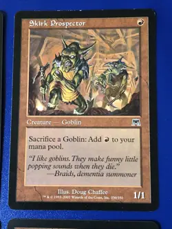 Skirk Prospector X4 Onslaught Ex Condition See Pics Front Back Mtg - Image 4