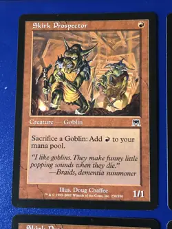 Skirk Prospector X4 Onslaught Ex Condition See Pics Front Back Mtg - Image 5