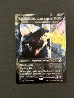Spacegodzilla, Death Corona - Ikoria: Lair of Behemoths - MTG Foil Extended Art - Image 1