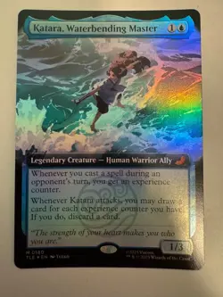 Magic the Gathering: ATLA - Katara, Waterbending Master #180 FOIL ver - Image 1