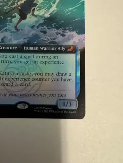 Magic the Gathering: ATLA - Katara, Waterbending Master #180 FOIL ver - Image 2