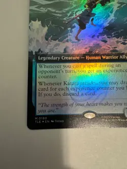 Magic the Gathering: ATLA - Katara, Waterbending Master #180 FOIL ver - Image 3