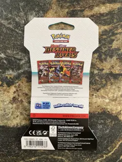 Pokemon Destined Rivals Booster Pack X36 Sleeved Booster Box Quantity A - Image 4