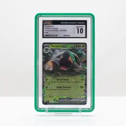 Pokemon Torterra ex Holo #012/162 Temporal Forces 2024 - CGC 10 Gem Mint - Image 1