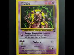 Pokemon Mewtwo Black Star Promo 14 (MP) - Image 1