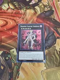 Dhampir Vampire Sheridan DASA-EN007 Secret Rare 1ST ED NM Yugioh - Image 1