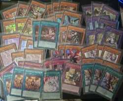 57 Dragonmaid Deck Core YUGIOH NM Lady's Cehrmba Parlor Kitchen Tidying Playsets - Image 1