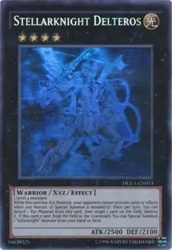 Yugioh! MP Stellarknight Delteros - DUEA-EN053 - Ghost Rare - Unlimited Edition - Image 1