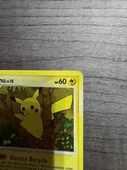 pokemon pikachu DP16 2007 snowflake stamp holo rare. very rare card. - Image 4