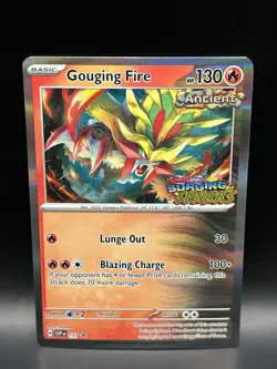 Gouging Fire 151 - Pokemon Scarlet & Violet Black Star Promo Card - NM - Image 1