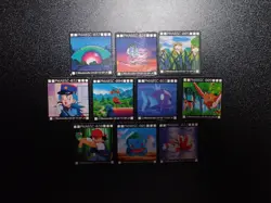 Pokemon GB Pocket Mini Card Non Holo x10 Magikarp Ash Bulbasaur etc #5894 - Image 1