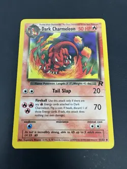 Dark Charmeleon 32/82 Uncommon Team Rocket Pokemon Card VLP - Image 1