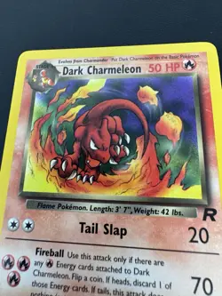 Dark Charmeleon 32/82 Uncommon Team Rocket Pokemon Card VLP - Image 2