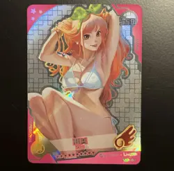 Nami One Piece Goddess Story Doujin Holo Foil SSR Card CCG NM Waifu Anime Manga - Image 1