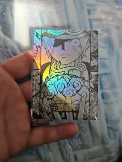 One Piece Collector Cardstock Card Holo KN-HOR-009 PACK FRESH Foil Holo Sabu - Image 1