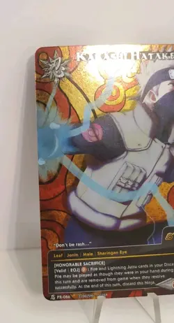 Naruto Cards - Kakashi Hatake Honorable Sacrifice Promo Foil PR 086 CCG - Image 3