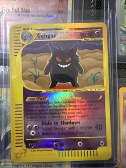 Pokemon Gengar TCG Expedition Base Set Reverse Holo Holo Card 13/165 - Image 1