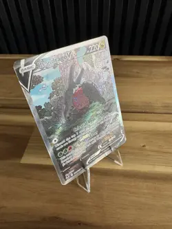 REGIDRAGO V 184/195 RARE Silver Tempest Alt Art Ultra Rare Holo Pokemon Card - Image 3