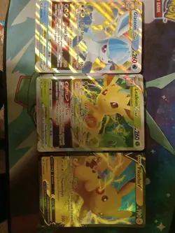 Jumbo Pokemon Card Lot Of 9 - Image 1