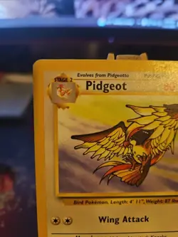 Pidgeot Jungle Regular Rare Card 24/64 MP Condition Pokemon TCG Card - Image 2