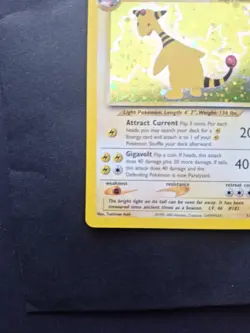 Ampharos 1/64 Neo Revelation 2000 Holo Rare Pokemon Card TCG - Image 3