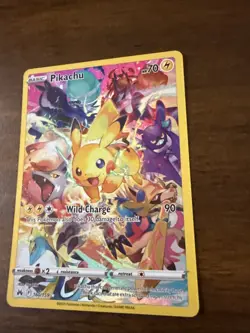 Pokemon Pikachu TCG Card Crown Zenith 160/159 Holo Secret Rare NM/Mint Condition - Image 2