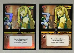 Dot Hack .Hack Enemy TCG Promo Foil & Sample Deck Card Lot - BT 1X120 - M/NM - Image 2