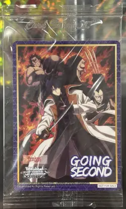 Weiss Schwarz Rurouni Kenshin Going Second Art Card Box Topper Sealed English - Image 1