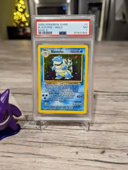 PSA 7- Pokemon Card - Base II 2/130 - BLASTOISE (holo) NM-MT MINT WOTC - Image 1