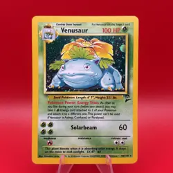 Base Set 2 Venusaur Holo Vintage Pokemon Card WOTC NM 18/130. 1 Of The Big Three - Image 1