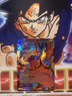 Son Goku, Ultra Mastery BT16-005 SR Foil Dragon Ball Super Card Game NM - Image 1