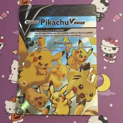 Pikachu V Union SWSH139 Sword & Shield Black Star Promo Holo Pokemon Card TCG NM - Image 1