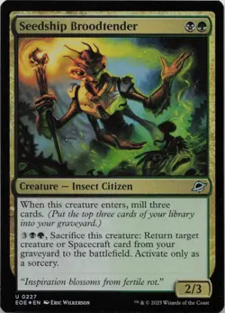 Seedship Broodtender - FOIL - U Edge of Eternities 227 - MTG - Image 1