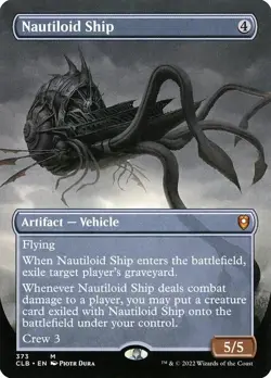 Nautiloid Ship - Commander Legends: Battle for Baldur's Gate(clb) #328,mythic - Image 1