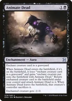 Animate Dead - Eternal Masters(ema) #78,uncommon - Image 1