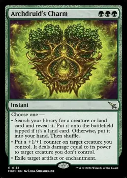 Archdruid's Charm - Murders at Karlov Manor(mkm) #151,rare - Image 1