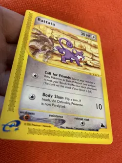 SKYRIDGE RATTATA 90/144 2003 Non -Holo Pokemon TCG - Image 5