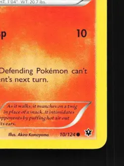 Fennekin 10/124 LP Fates Collide English Pokemon Card TCG - Image 3