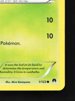 Chikorita 1/122 LP BREAKpoint English Pokemon Card TCG - Image 3