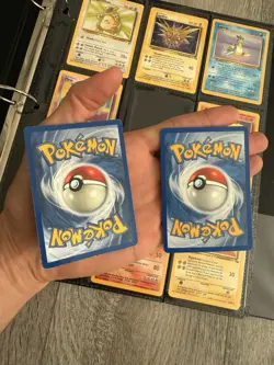 Old Pokemon Cards VINTAGE Rare Collection binder Holo WOTC 1999 Era Lot - Image 3