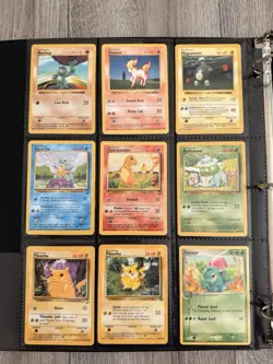 Old Pokemon Cards VINTAGE Rare Collection binder Holo WOTC 1999 Era Lot - Image 4
