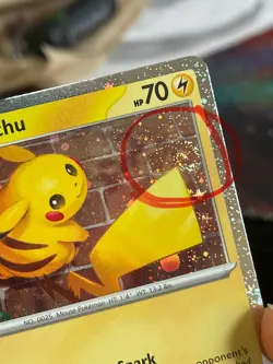 POKEMON PIKACHU 051/162 COMMON COSMOS HOLOFOIL WITH 2 SWIRLS TEMPORAL FORCES NM - Image 4