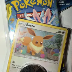 Pokemon TCG Unbroken Bonds Checklane Blister Pack - Eevee - New, Sealed / MINT - Image 3