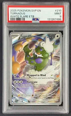 Pokemon TCG Thundurus 209 Tornadus 210 SVP EN Black Star Promo Sequential PSA 9 - Image 3