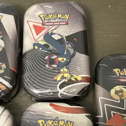 Pokemon TCG: Black Bolt White Flare Unova Mini Tins Set of 7 - Image 4